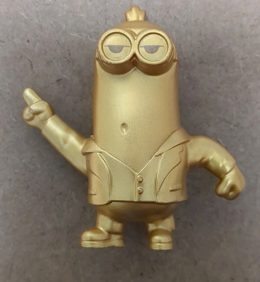 McDonald’s Gold Minion 2019 Rare collectable toys