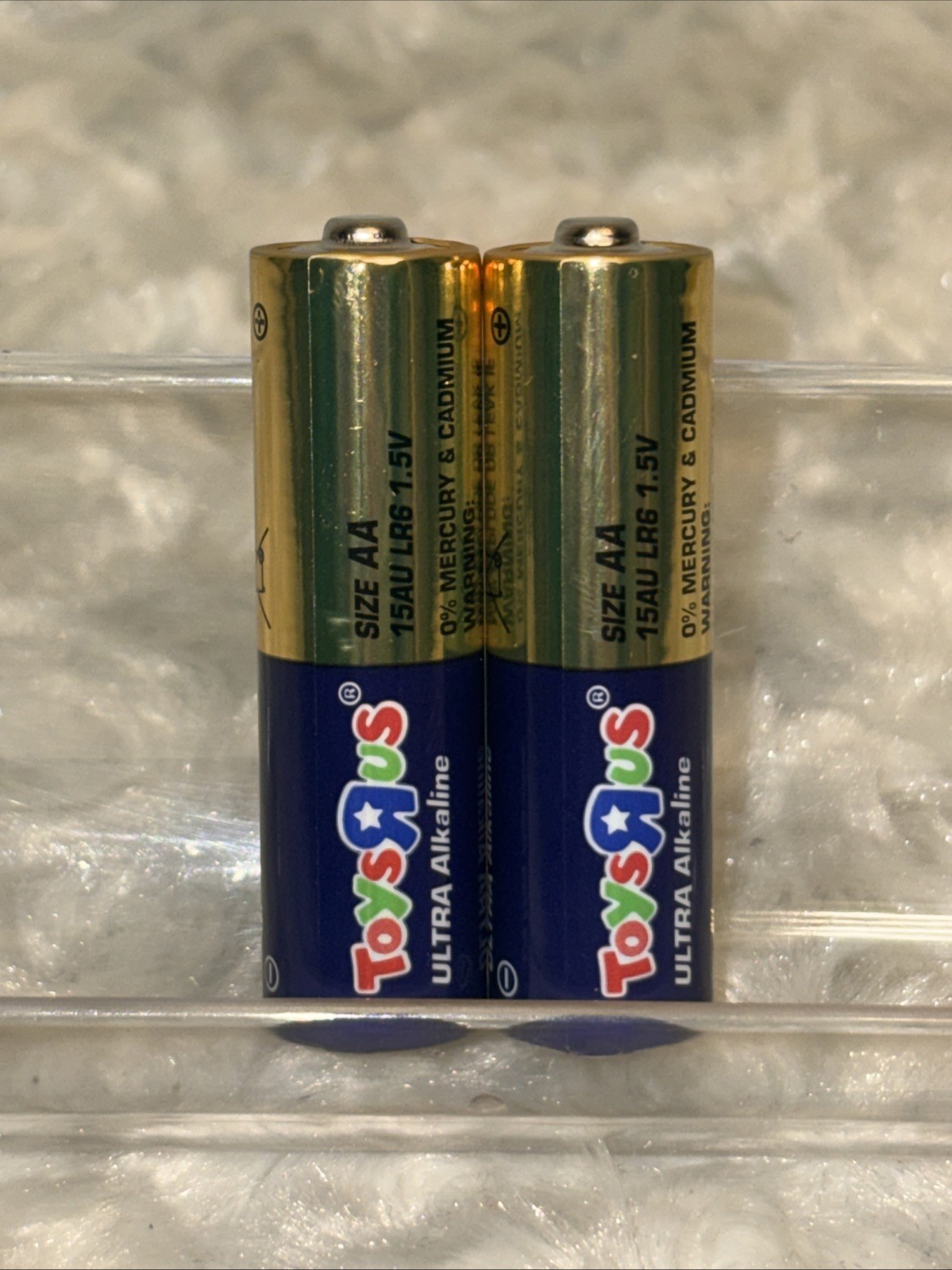 Vintage Toys R Us Pair Of AA Ultra Alkaline Batteries Collectable Only* Working!